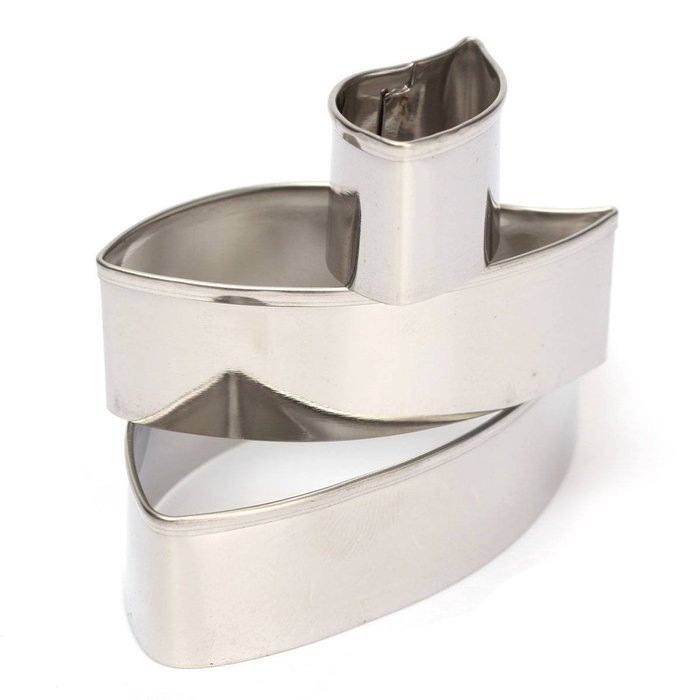 KINGSO 3pcs Leaves Shape Stainless Steel Cake Baking Cookie Cutter Set N3