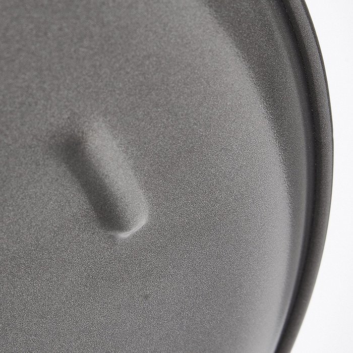 BLACK+DECKER 83393 Commercial Nonstick Pizza Pan, 16", Gray N4