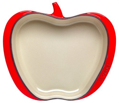 Le Creuset L 2155-01 Red Apple Baking Dish 2-qt.