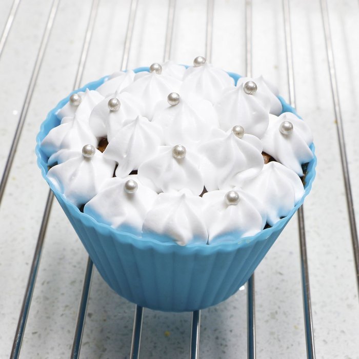Webake Silicone Baking Cups, Cupcake Liners, Muffin Cups (12-pack, Star) N2