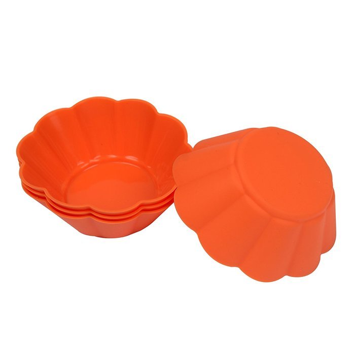 Webake Silicone Baking Cups, Cupcake Liners, Muffin Cups (12-pack, Star) N24