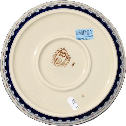 Polish Pottery Dish Pie Plate 10