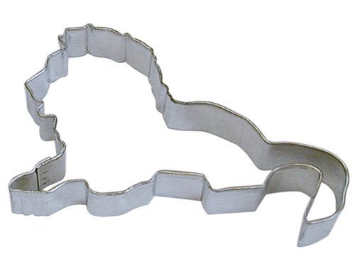 R&M Lion 4.5" Cookie Cutter in Durable, Economical, Tinplated Steel