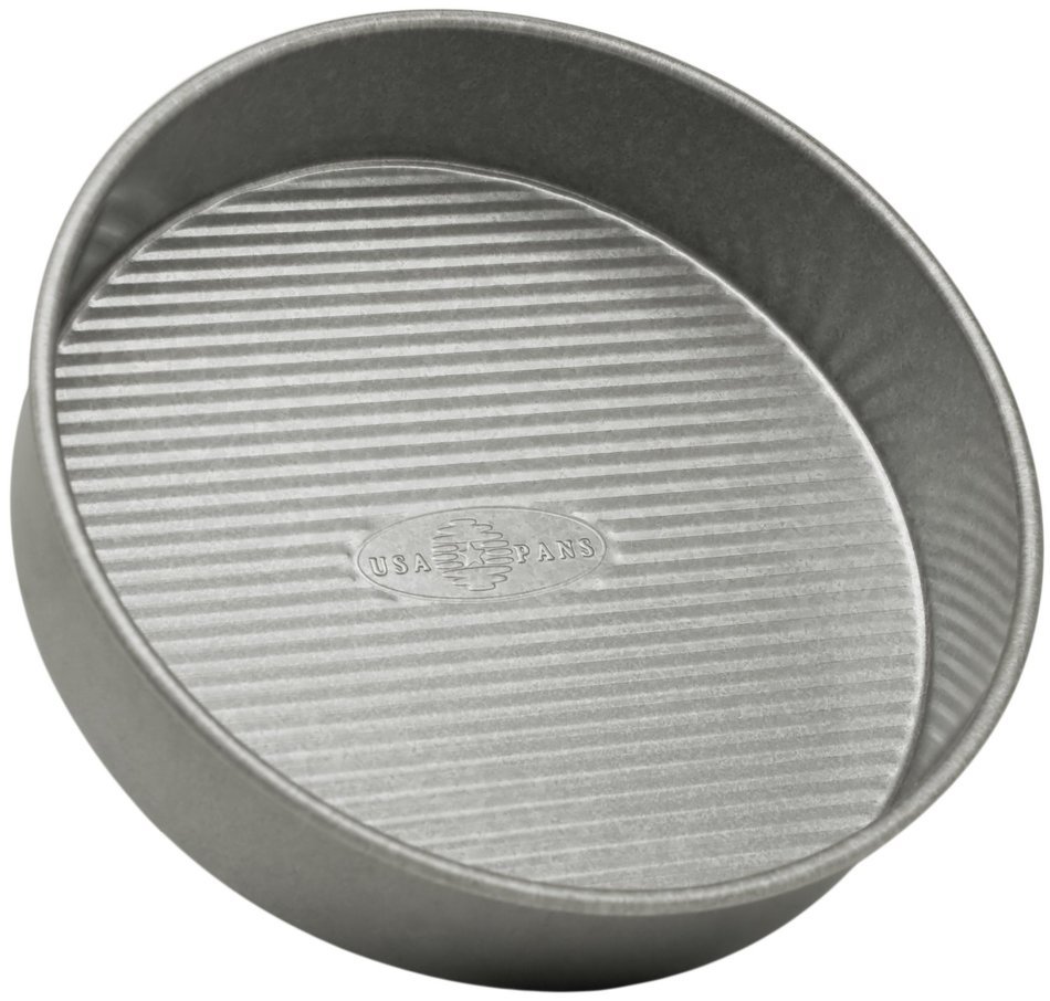 USA Pan Bakeware Aluminized Steel Round Cake Pan, 9-Inch