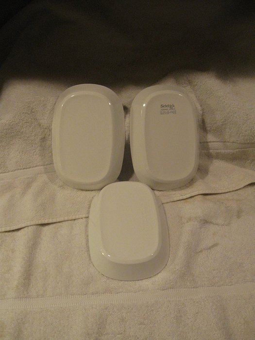 CORNING WARE FRENCH WHITE SIDEKICKS