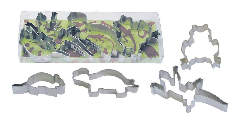 R & M Industries Critter Theme Cookie Cutter Set (Set of 4), Multicolor