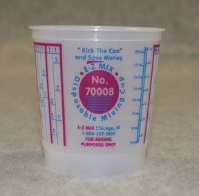 1/2-Pint Plastic Mixing Cup Lids, box of 100