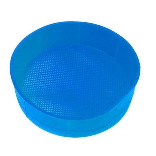 7.5" Silicone Kitchen Round Bread Cake Chocolate Pizza Mold Baking Pan Mould Q N2