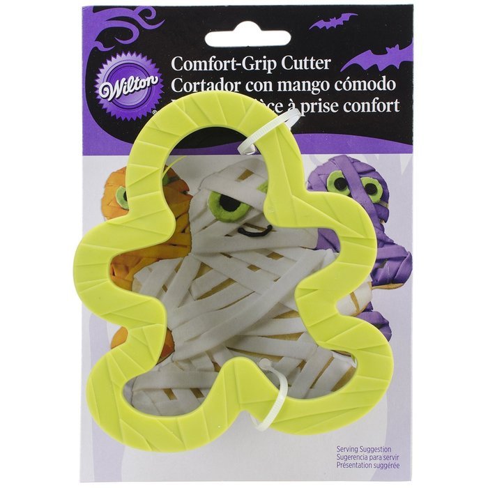 Wilton Mummy Comfort Grip Cookie Cutter, 1-Pack