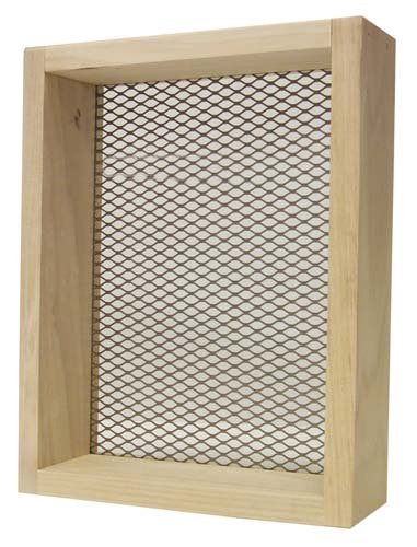 Rickards Deluxe Sifter 7"x9" - 1/4" mesh Wood Frame