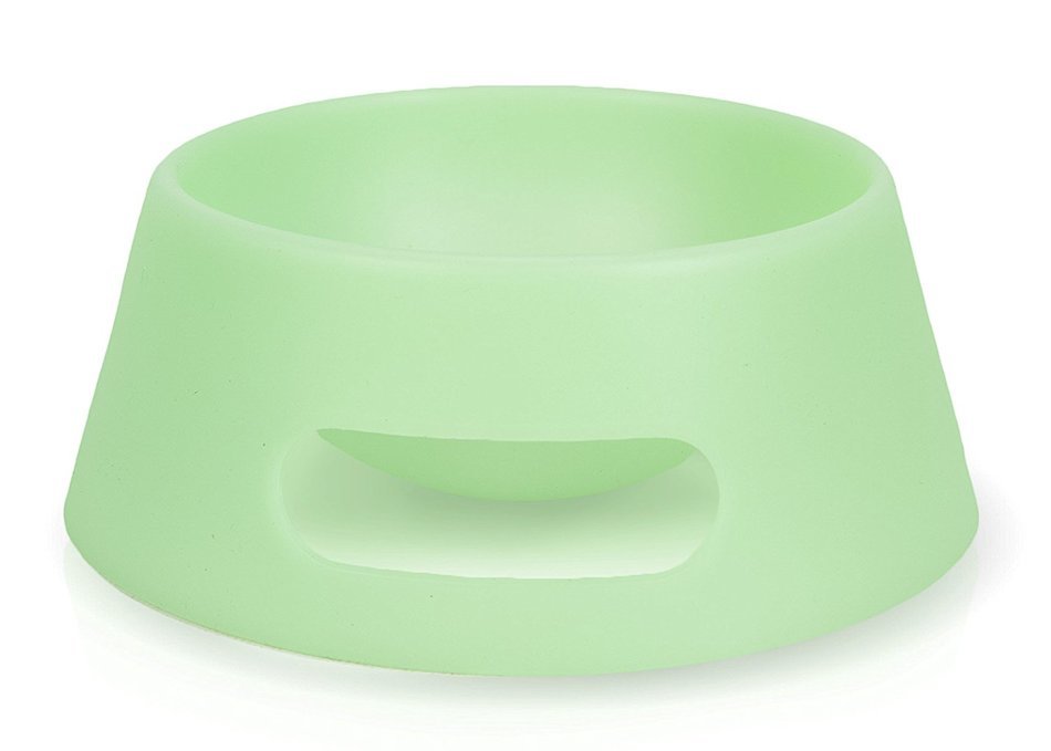 SILIPINT Unbreakable Silicone Aqua-Fur Dog Bowl, 1 L