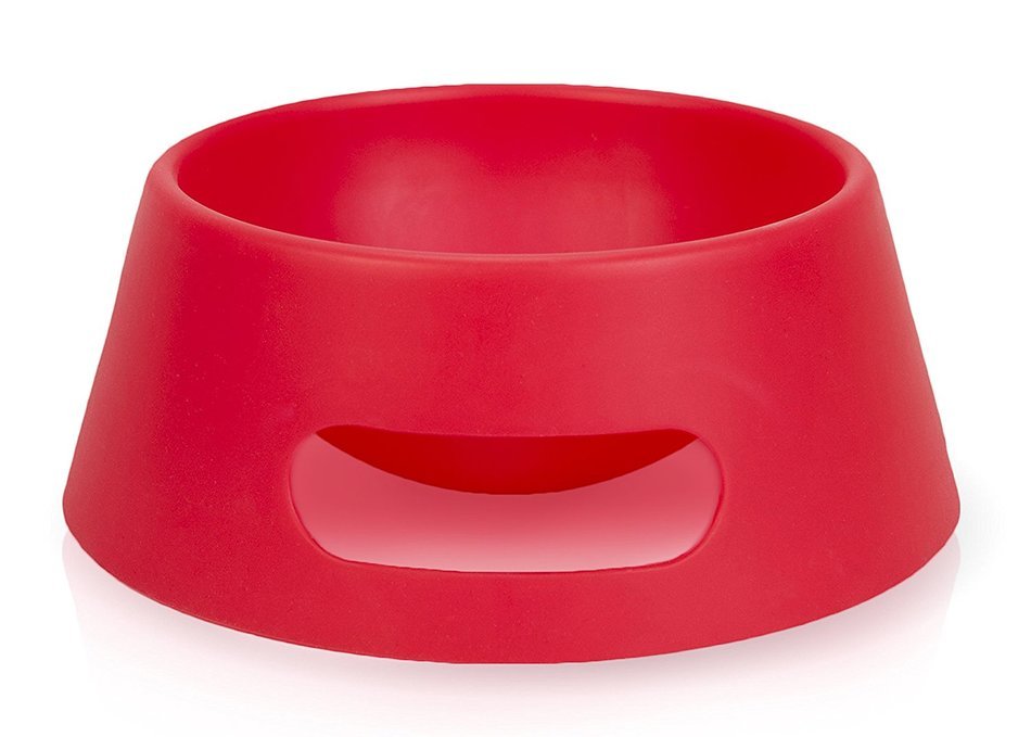 SILIPINT Unbreakable Silicone Aqua-Fur Dog Bowl, 1 L N11