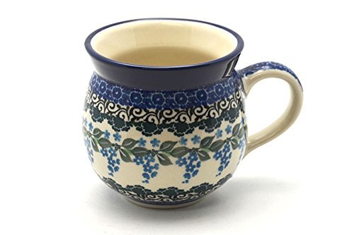Polish Pottery Mug - 11 oz. Bubble - Wisteria