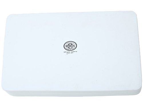 BIA Cordon Bleu 905387 3.75-Quart White Porcelain Ribbed Baking Dish, 14-Inch N6