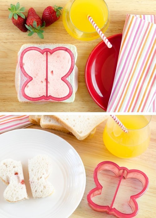 JUMUU Sandwich Cutter- Fun Cake, Cookie & Sandwich Cutter Shapes for Kids in Different Shapes (Set of 6) N3
