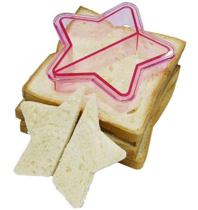 JUMUU Sandwich Cutter- Fun Cake, Cookie & Sandwich Cutter Shapes for Kids in Different Shapes (Set of 6) N4