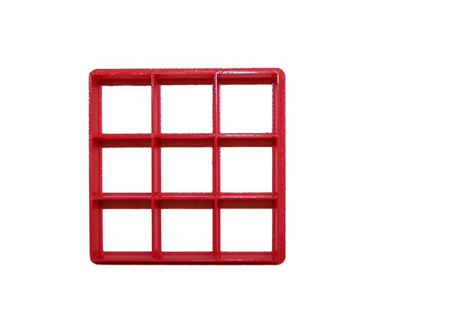 1 Inch Square 9 Count Cutter