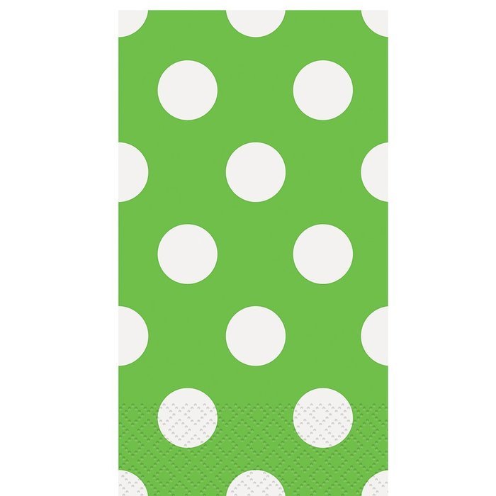 Polka Dot Cupcake Kit for 24, Lime Green N14