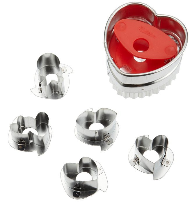 Wilton Heart Linzer Cutter