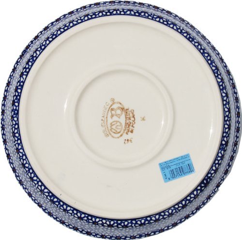 Polish Pottery Dish Pie Plate 10" N8