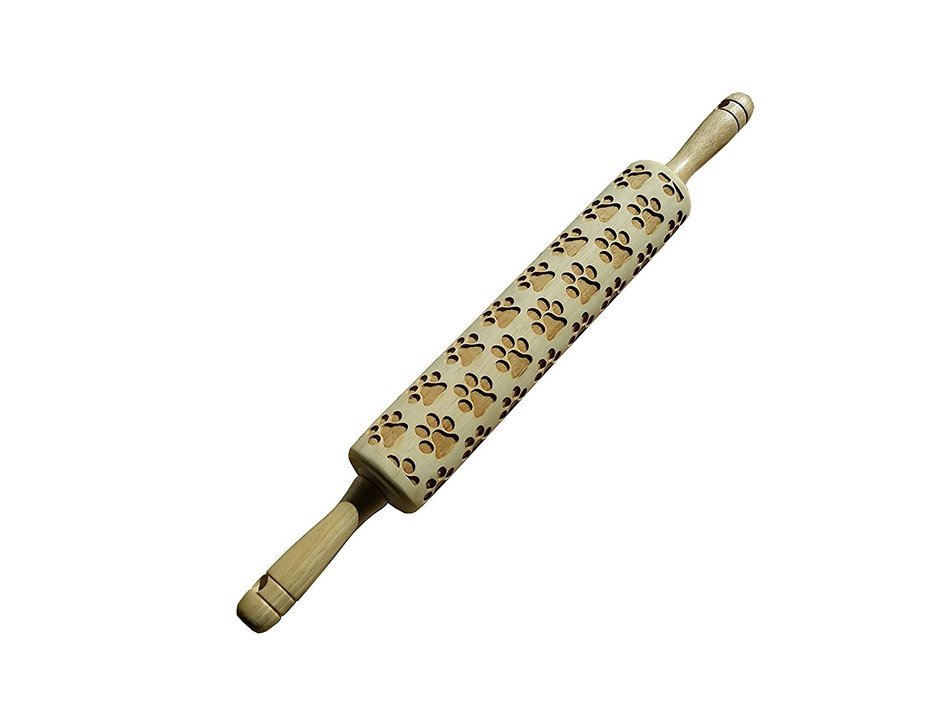 Rolling Pin: Paw Print