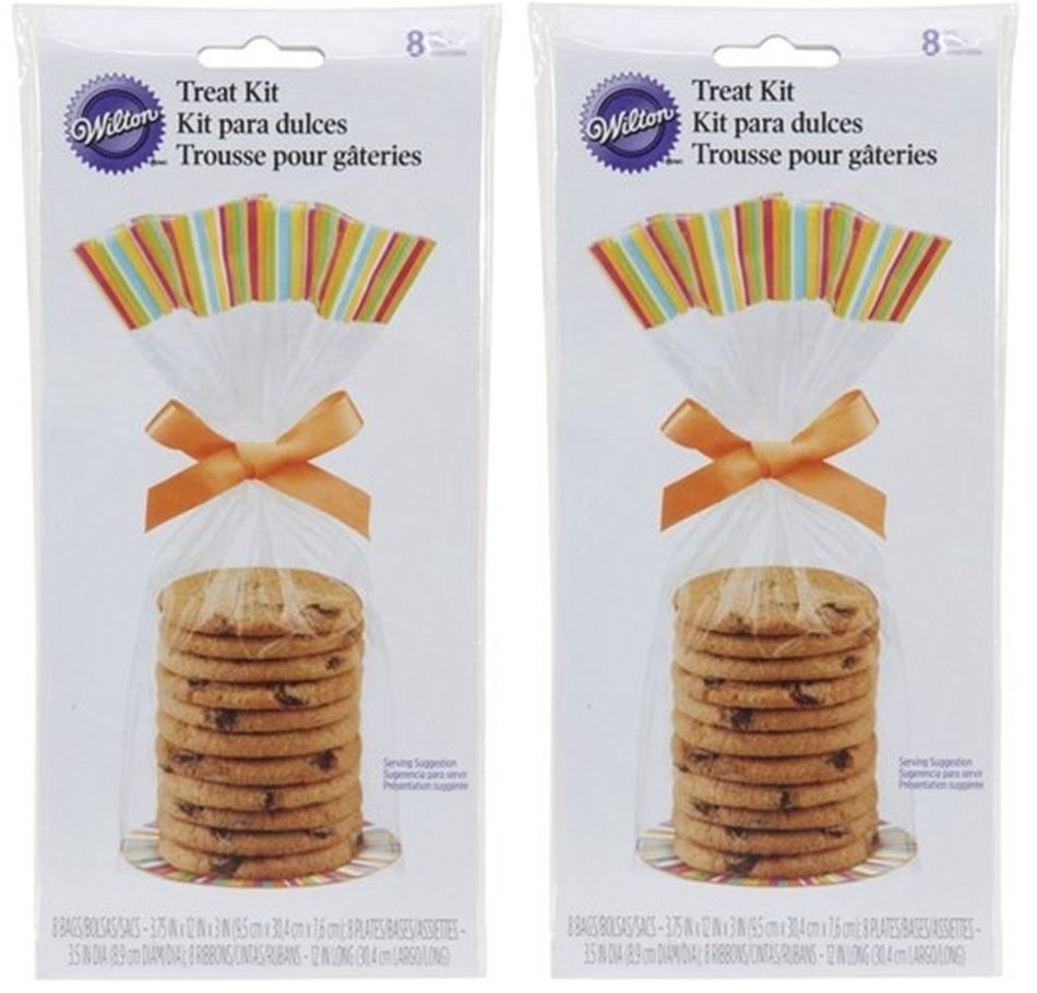 Wilton Color Wheel Mini Treat Kits ~ Set of 16!