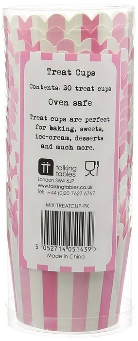 Pink Mix and Match Baking Treat Cups - Pack of 20 N2