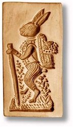 Easter Rabbit springerle cookie mold