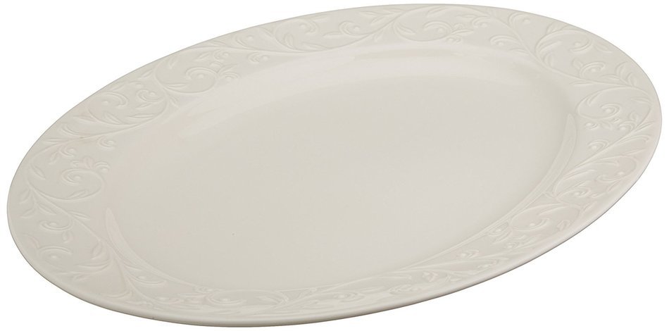 Lenox Opal Innocence Carved 13-Inch Rectangular Baker N7