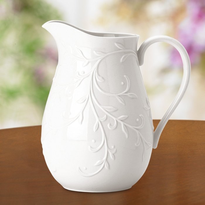 Lenox Opal Innocence Carved 13-Inch Rectangular Baker N17