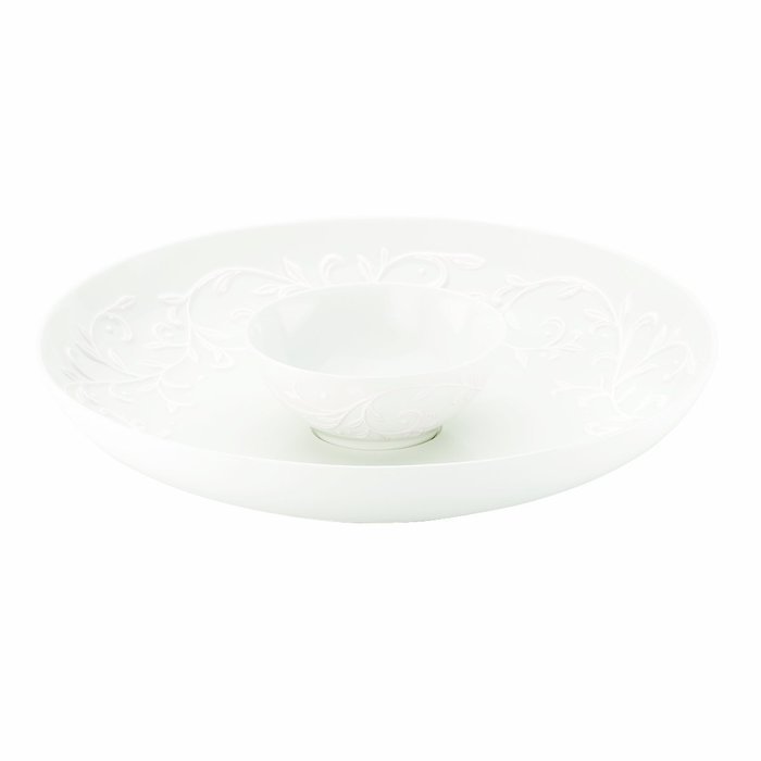 Lenox Opal Innocence Carved 13-Inch Rectangular Baker N28