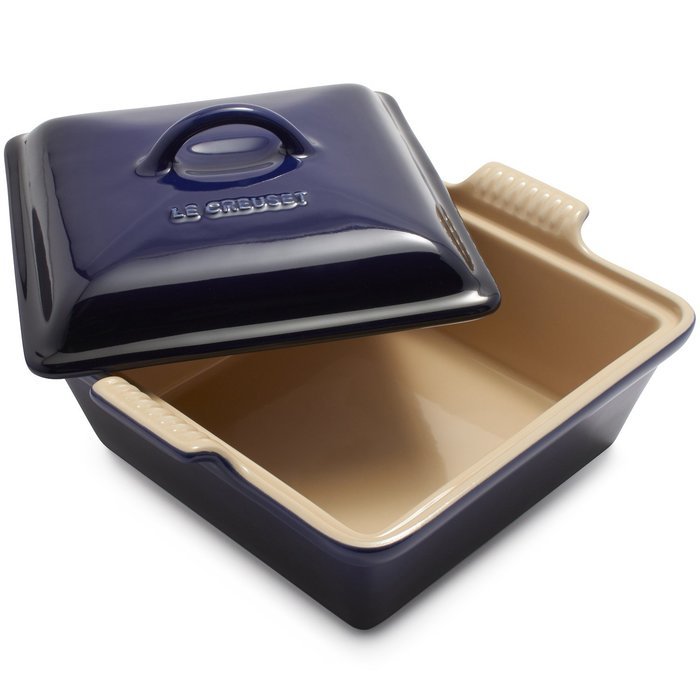 Le Creuset Heritage Square Covered Baker PG08053A-2317 , 9", Indigo