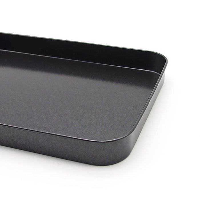 Nonstick Bakeware 9-Inch x 7-Inch Cookie Pan, Gray N6
