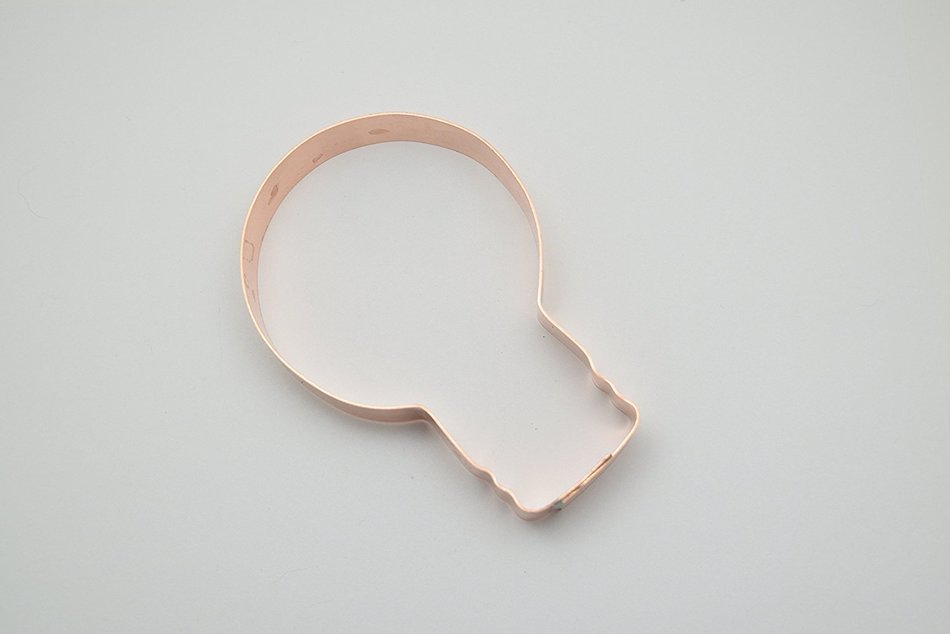 Bright Idea Light Bulb Cookie Cutter N3