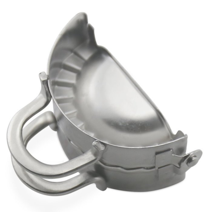 Dumpling Maker, Newness Stainless Steel Dumpling Maker and Dough Press for Home Kitchen, Stainless Steel Dumpling... N3