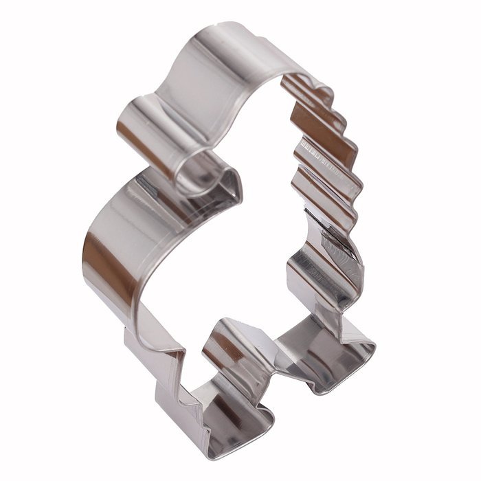 Asunflower 3Pcs Stainless Cookie Biscuit Fruit Cutter Gingerbread Boy Man Shape Mold DIY Baking Tools N46
