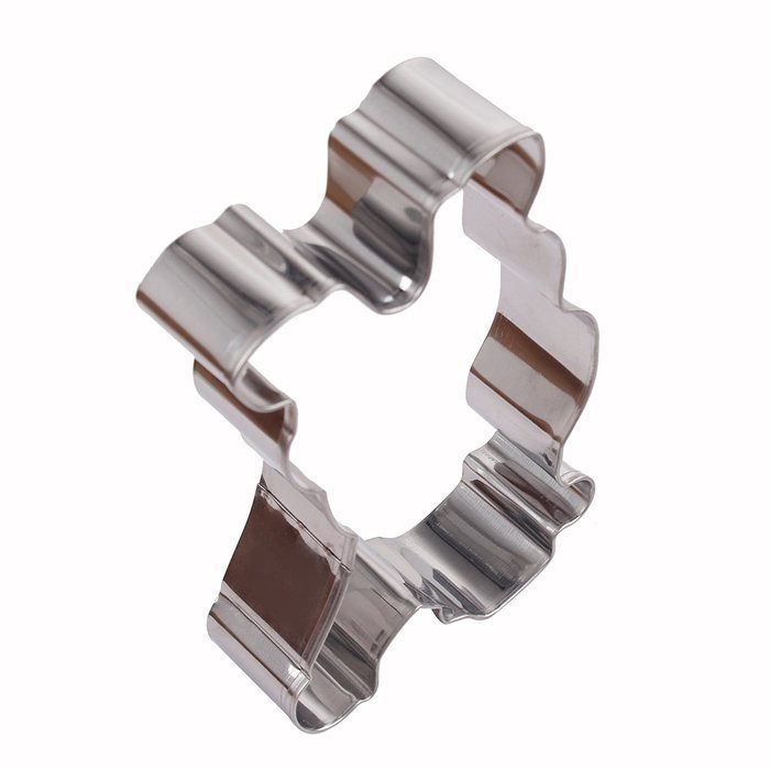 Asunflower 3Pcs Stainless Cookie Biscuit Fruit Cutter Gingerbread Boy Man Shape Mold DIY Baking Tools N48