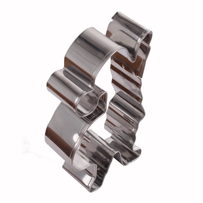 Asunflower 3Pcs Stainless Cookie Biscuit Fruit Cutter Gingerbread Boy Man Shape Mold DIY Baking Tools N49