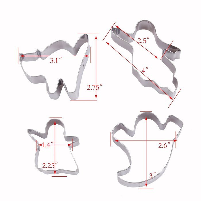Asunflower 3Pcs Stainless Cookie Biscuit Fruit Cutter Gingerbread Boy Man Shape Mold DIY Baking Tools N58