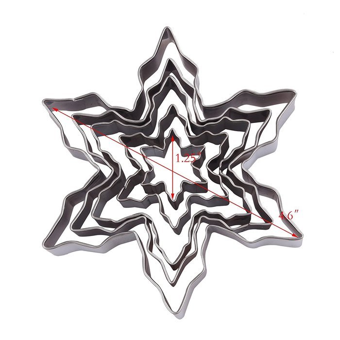 Asunflower 3Pcs Stainless Cookie Biscuit Fruit Cutter Gingerbread Boy Man Shape Mold DIY Baking Tools N75
