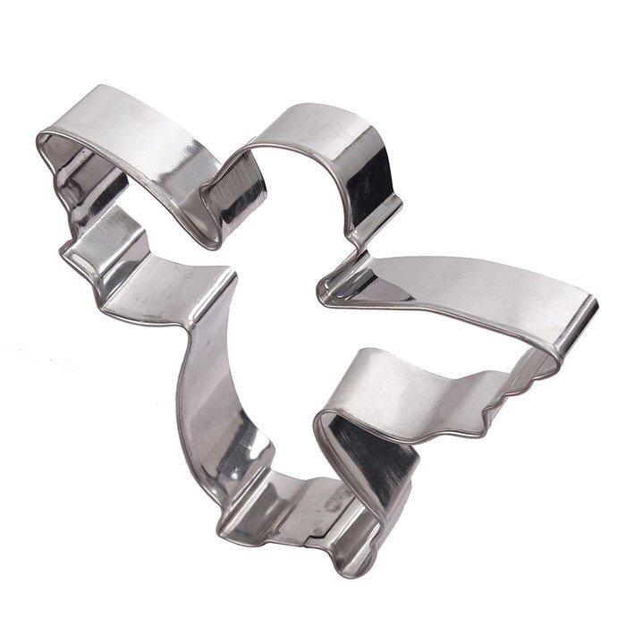 Asunflower 3Pcs Stainless Cookie Biscuit Fruit Cutter Gingerbread Boy Man Shape Mold DIY Baking Tools N77