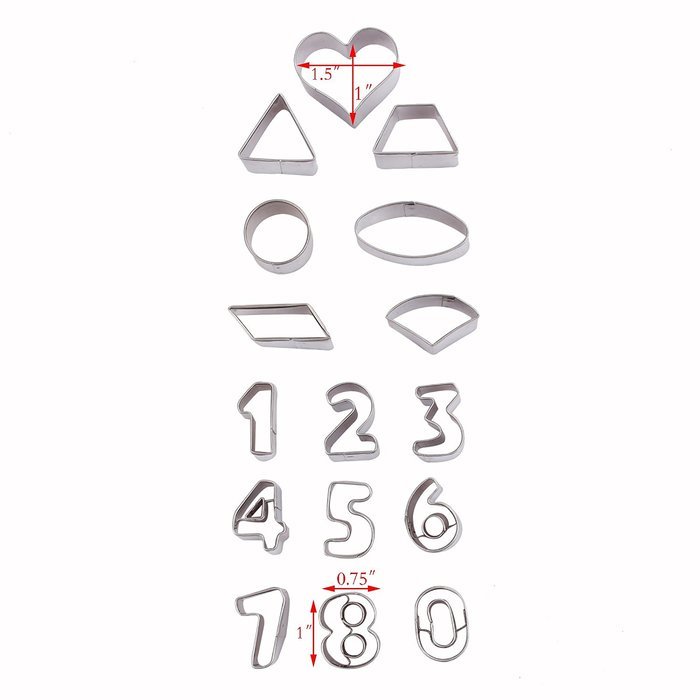 Asunflower 3Pcs Stainless Cookie Biscuit Fruit Cutter Gingerbread Boy Man Shape Mold DIY Baking Tools N86