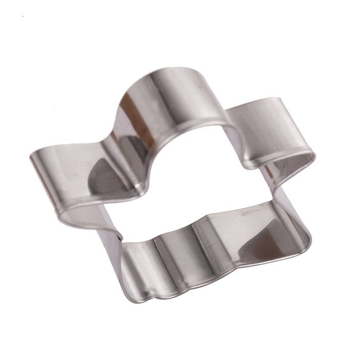 Asunflower 3Pcs Stainless Cookie Biscuit Fruit Cutter Gingerbread Boy Man Shape Mold DIY Baking Tools N94