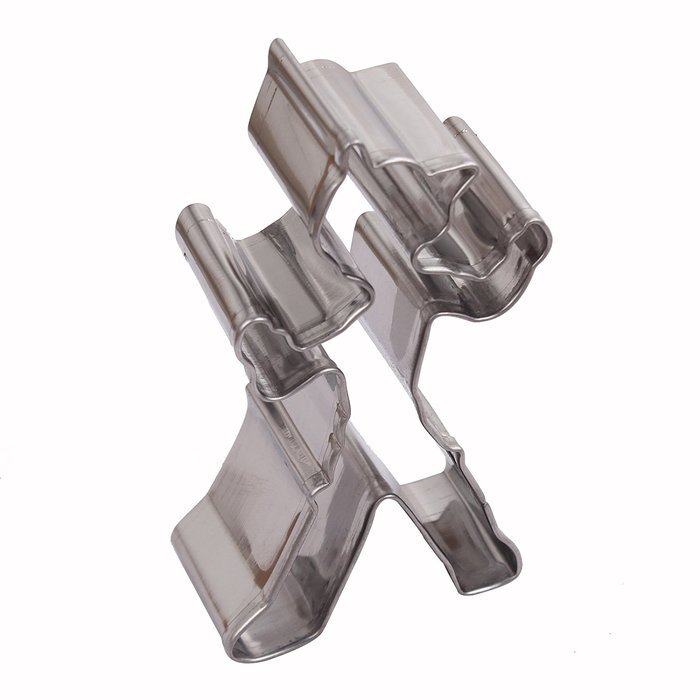 Asunflower 3Pcs Stainless Cookie Biscuit Fruit Cutter Gingerbread Boy Man Shape Mold DIY Baking Tools N107