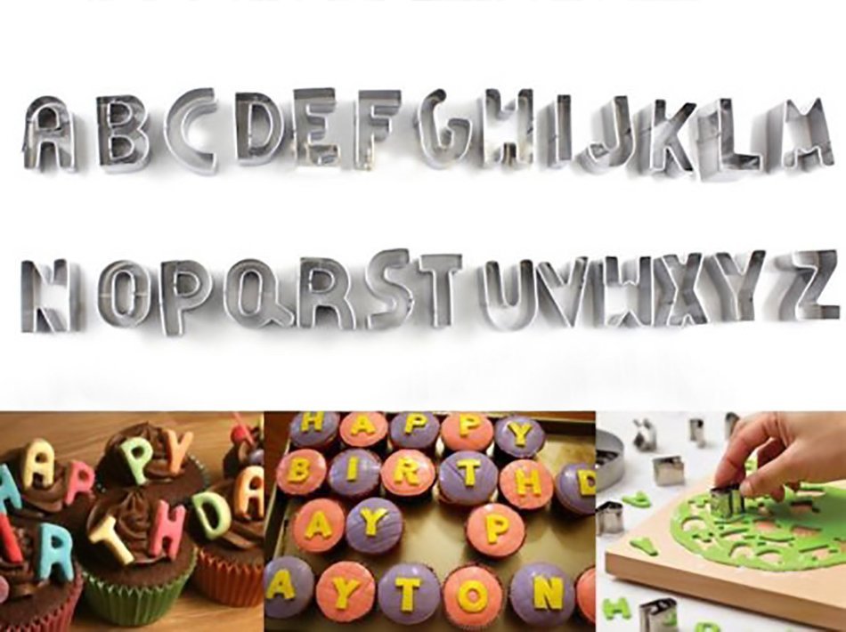 Asunflower 3Pcs Stainless Cookie Biscuit Fruit Cutter Gingerbread Boy Man Shape Mold DIY Baking Tools N127