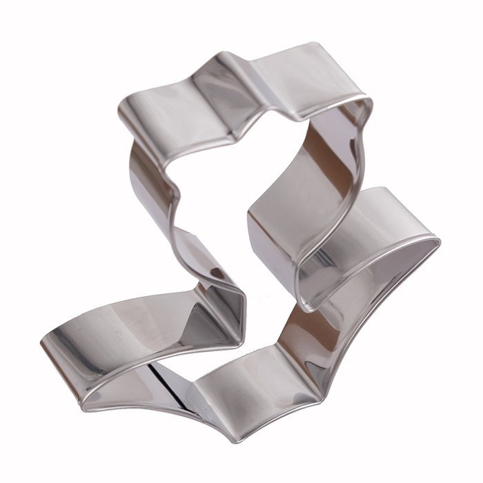 Asunflower 3Pcs Stainless Cookie Biscuit Fruit Cutter Gingerbread Boy Man Shape Mold DIY Baking Tools N131