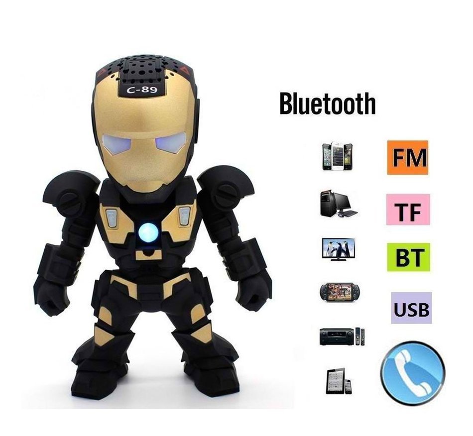 Portable Wireless Bluetooth Speaker Super Bass Studio Smartphone Tablet PC