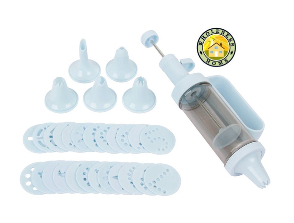 Cake Decorating Kit: 31 Nozzles, 6 Tips All in One Set N4