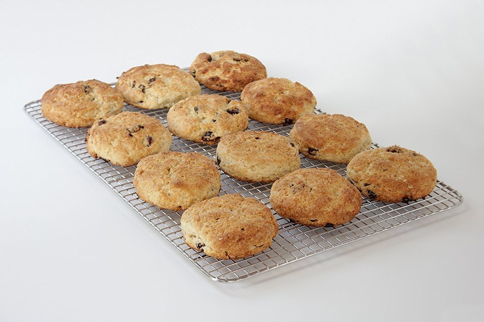 Stainless Steel Cooling Rack (11.5" x 16.5") 1-Piece | Designed To Fit Perfectly Into Baking Half-Sheet Pan |... N4