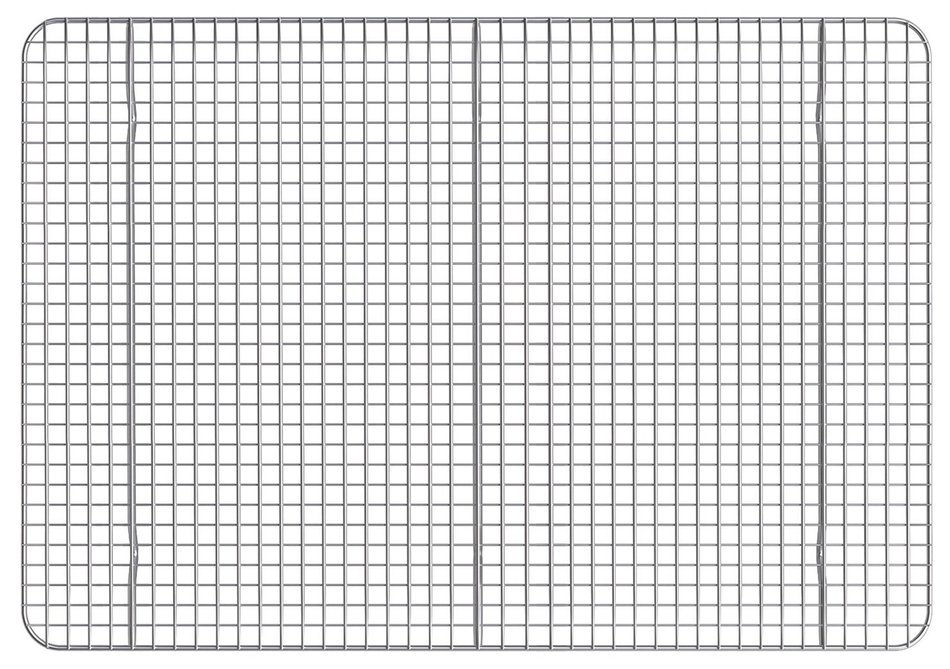 Stainless Steel Cooling Rack (11.5" x 16.5") 1-Piece | Designed To Fit Perfectly Into Baking Half-Sheet Pan |... N6